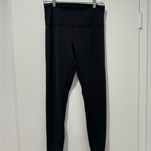 Lululemon Black Wunder Train Size 10 28” Length